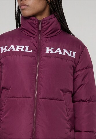 Giacca invernale 'Retro Essential' di Karl Kani in lilla