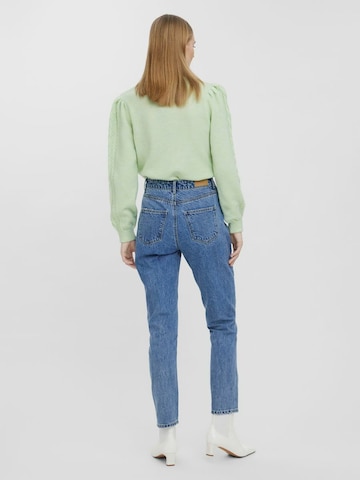 VERO MODA Tapered Jeans 'Joline' in Blau