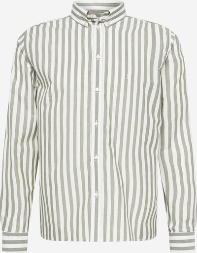 Les Deux Button Up Shirt 'Leon' in Cream / Green, Item view