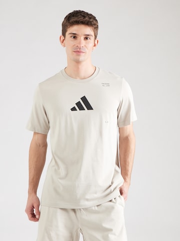 ADIDAS PERFORMANCE Funkcionális felső - szürke