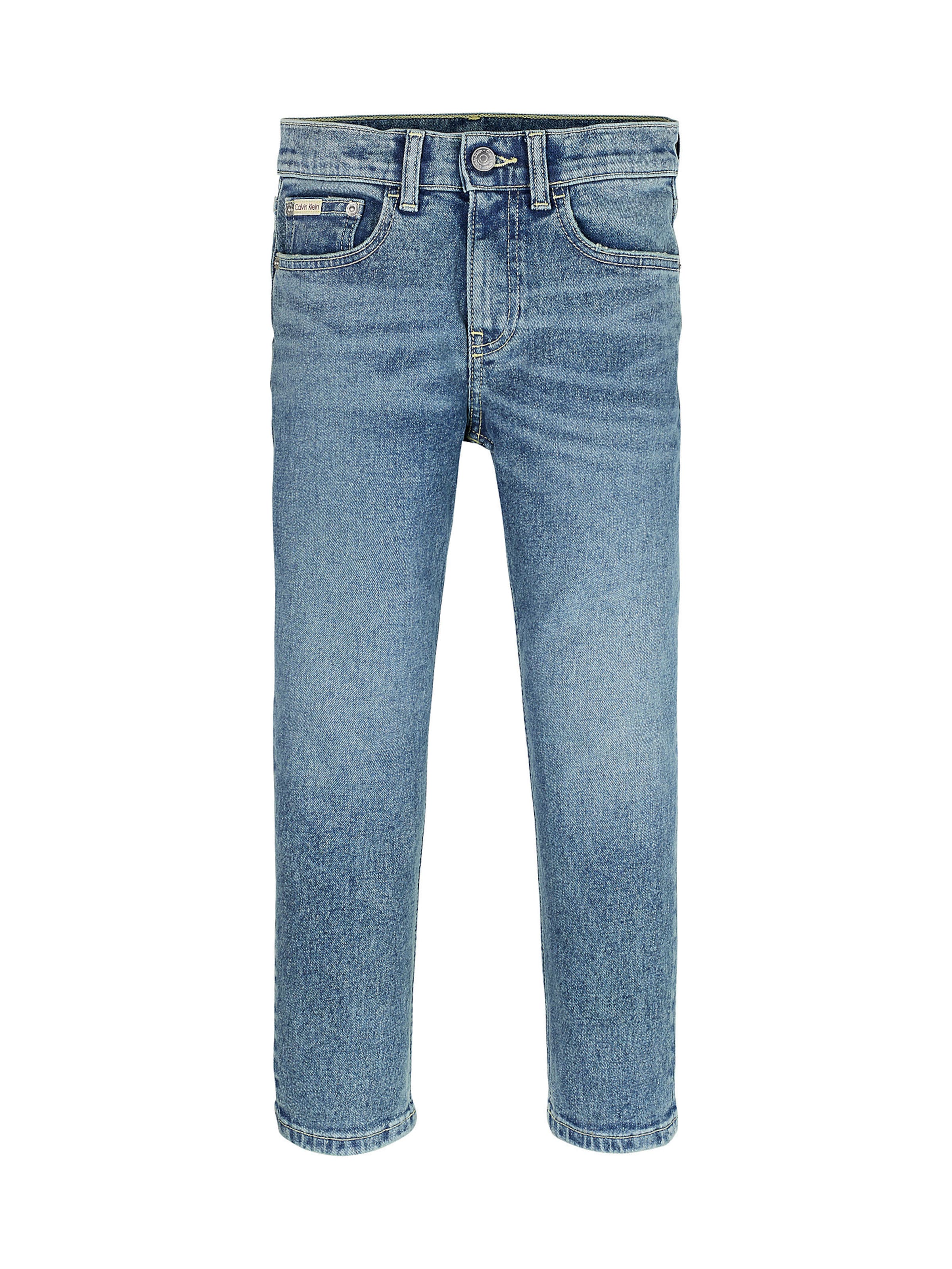 Calvin Klein Jeans Szabványos Farmer 'Dad' - kék: elől