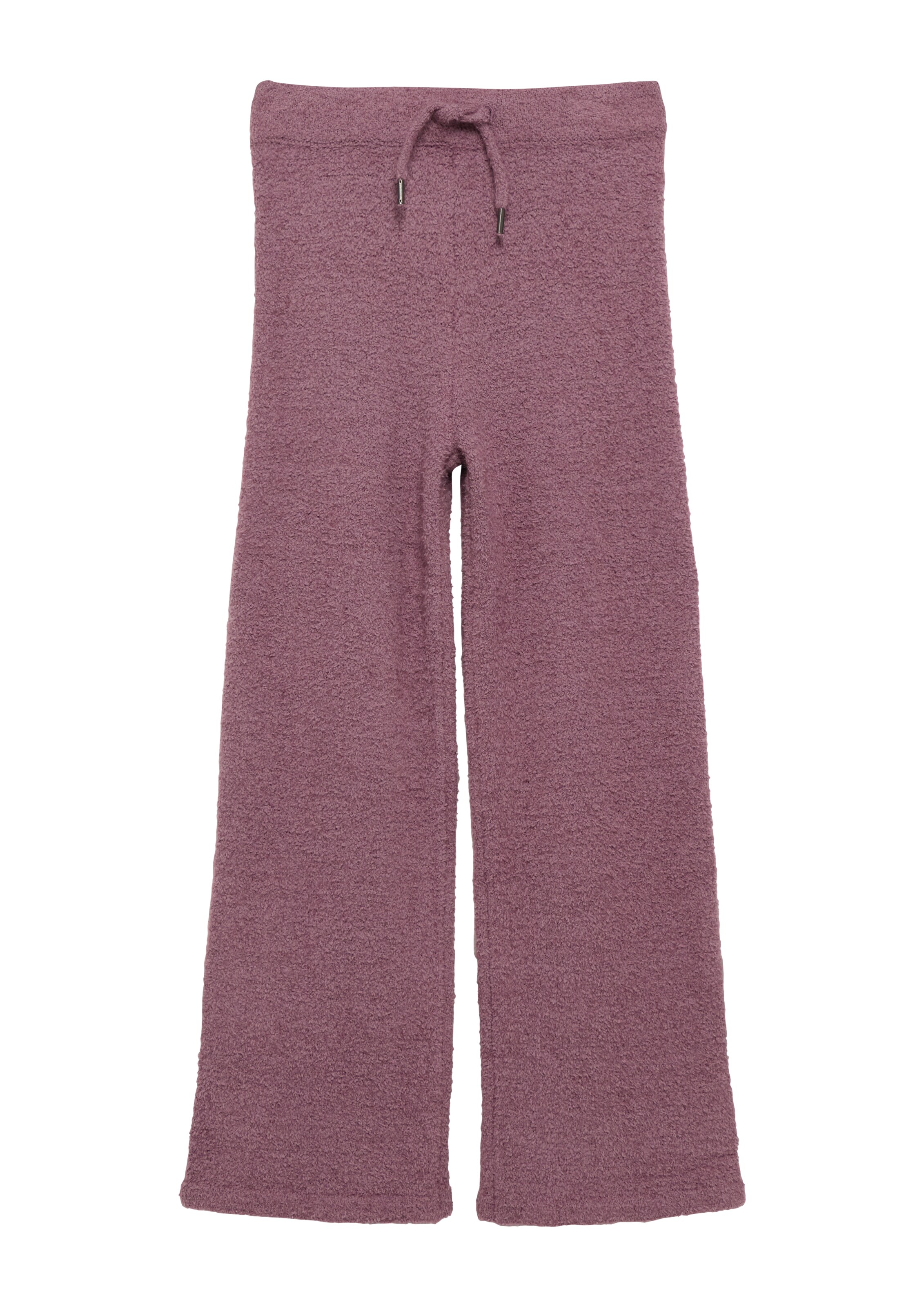 s.Oliver Wide Leg Hose in Lila: Vorderseite