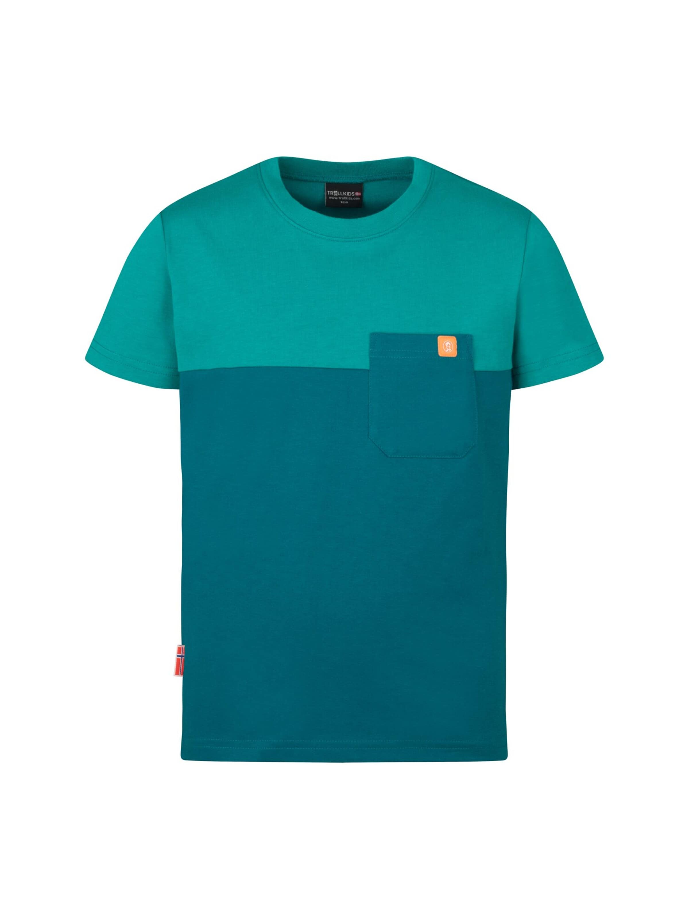 TROLLKIDS Performance Shirt in Blue: front