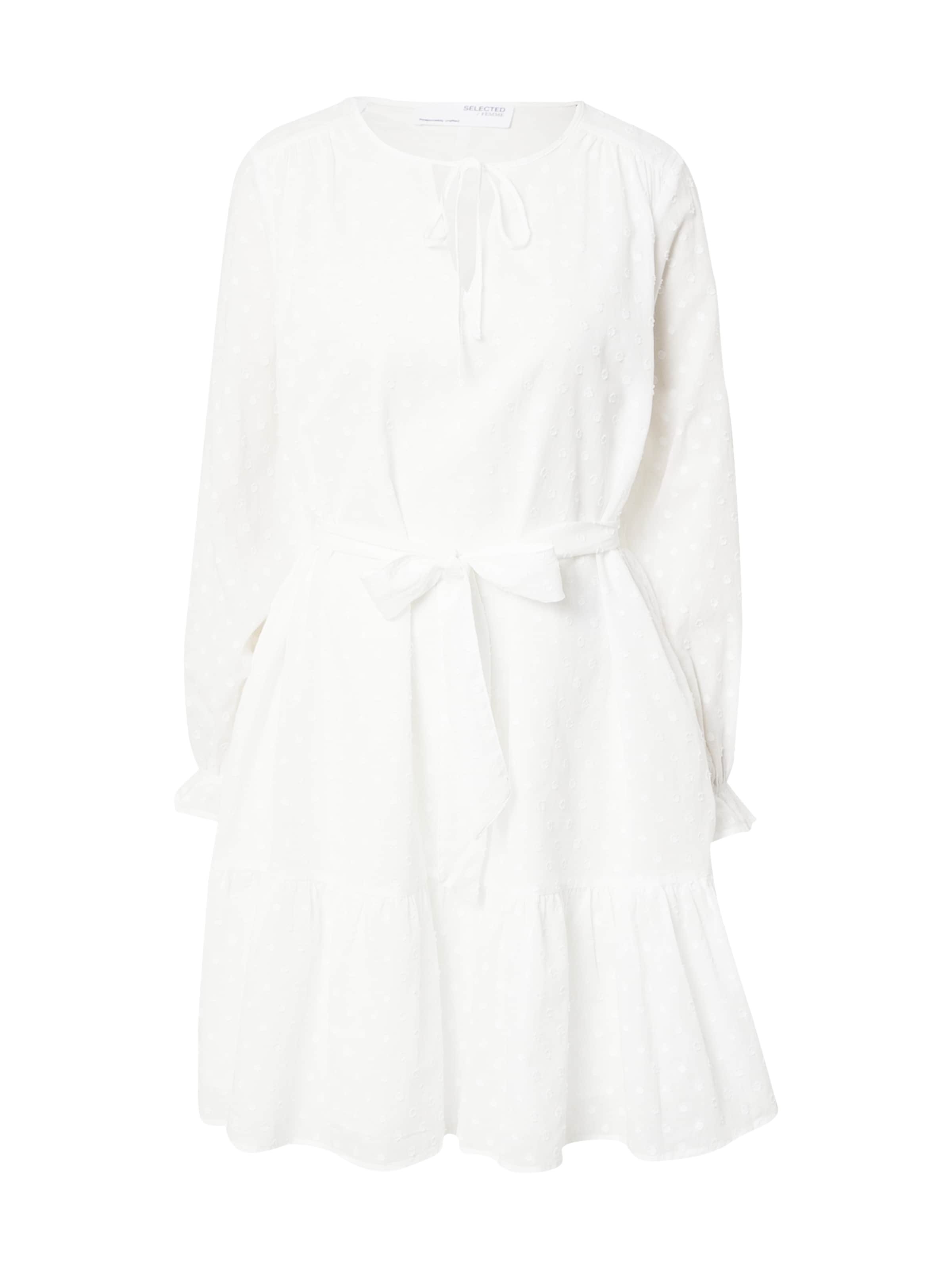 SELECTED Jurk 'SKYE' in de kleur Wit, Productweergave