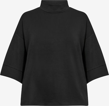 Top di Wasabi Concept in nero: frontale