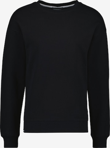 Alife and Kickin - Sweatshirt 'Luc' em preto: frente