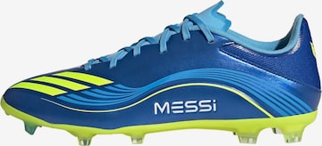 Chaussure de foot 'F50 Messi League' ADIDAS PERFORMANCE en bleu : devant