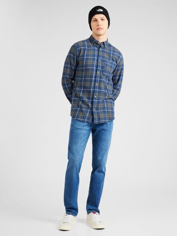 Only & Sons Slim fit Button Up Shirt 'ONSRal' in Blue