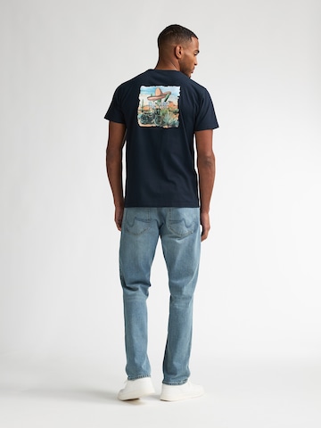 Petrol Industries T-shirt i blå