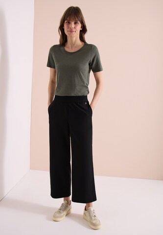 CECIL Loose fit Pants in Black: front