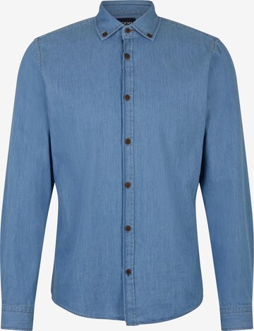 JOOP! Jeans Regular fit Button Up Shirt in Blue: front