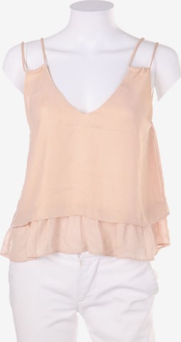 MANGO Top & Shirt in XS in Beige: front