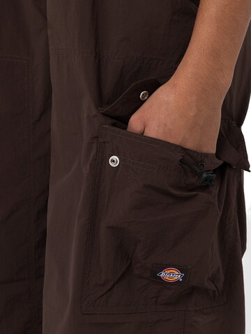 DICKIES Loosefit Cargobyxa i svart