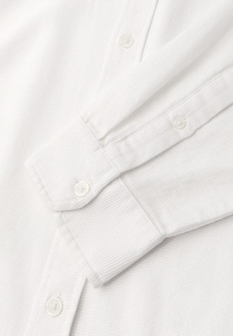 Street One MEN Slim fit Button Up Shirt in White
