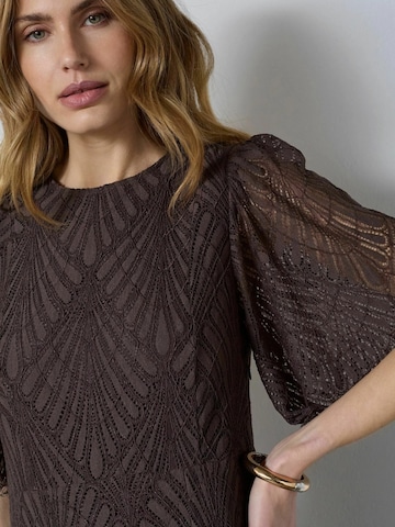 co'couture - Vestido ' LetiCC ' en marrón