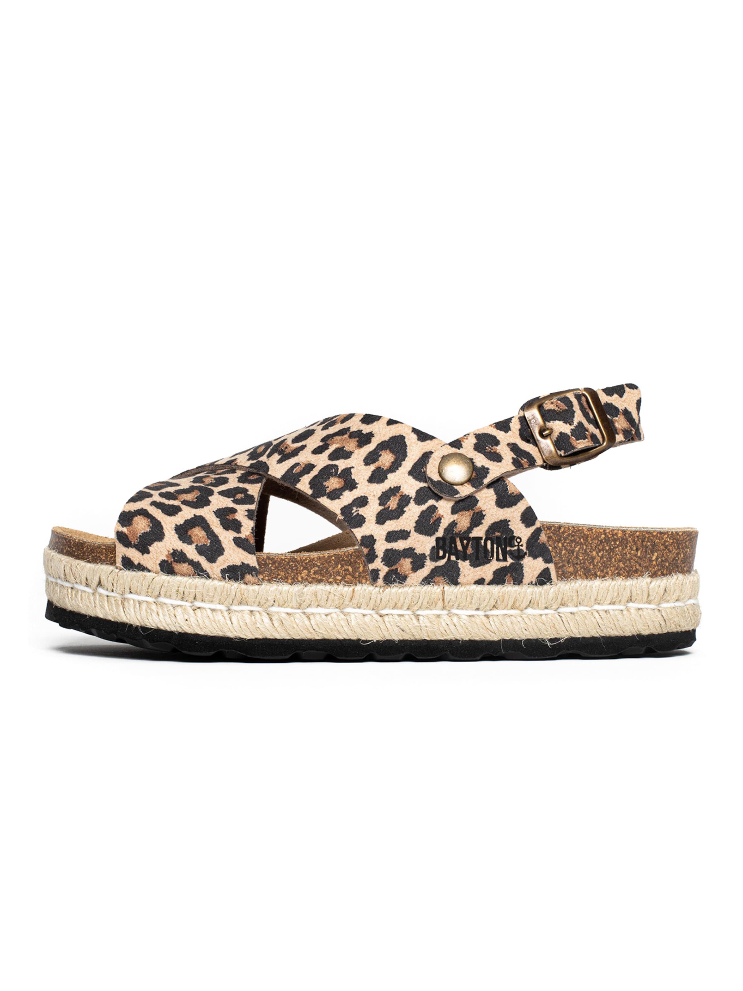 Bayton Сандали с каишка 'Leida' в бежово: отпред