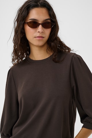Sweat-shirt 'SLIeste' SOAKED IN LUXURY en marron