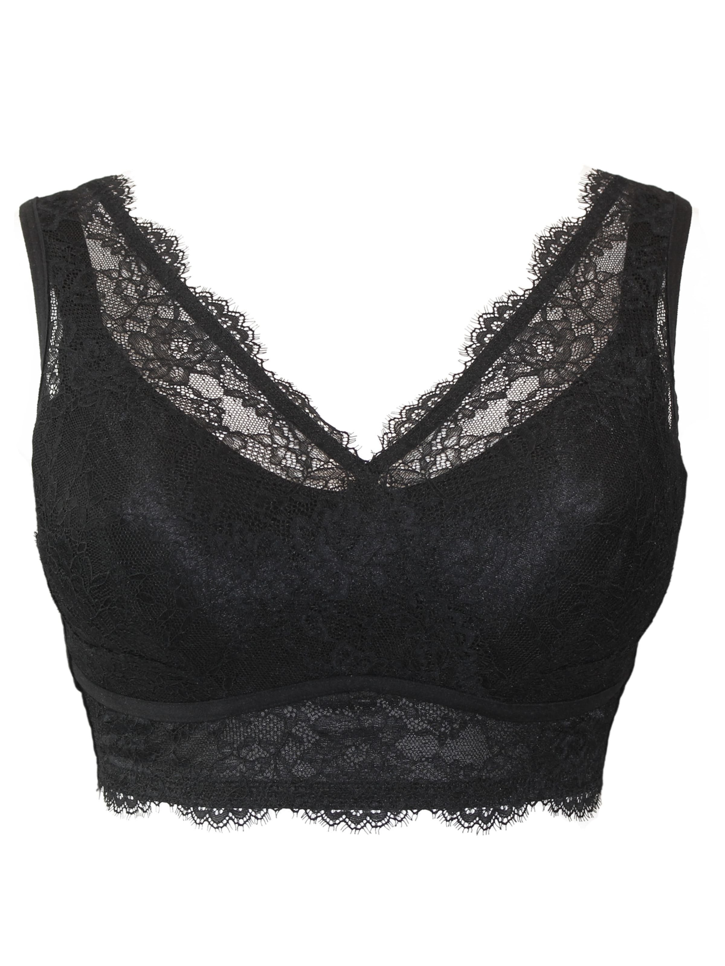Bustier Soutien-gorge SugarShape en noir : devant
