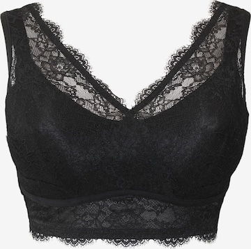 SugarShape Bra in Black: front