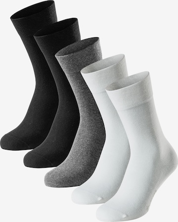 SCHIESSER Sokken 'Bluebird' in Grijs: voorkant