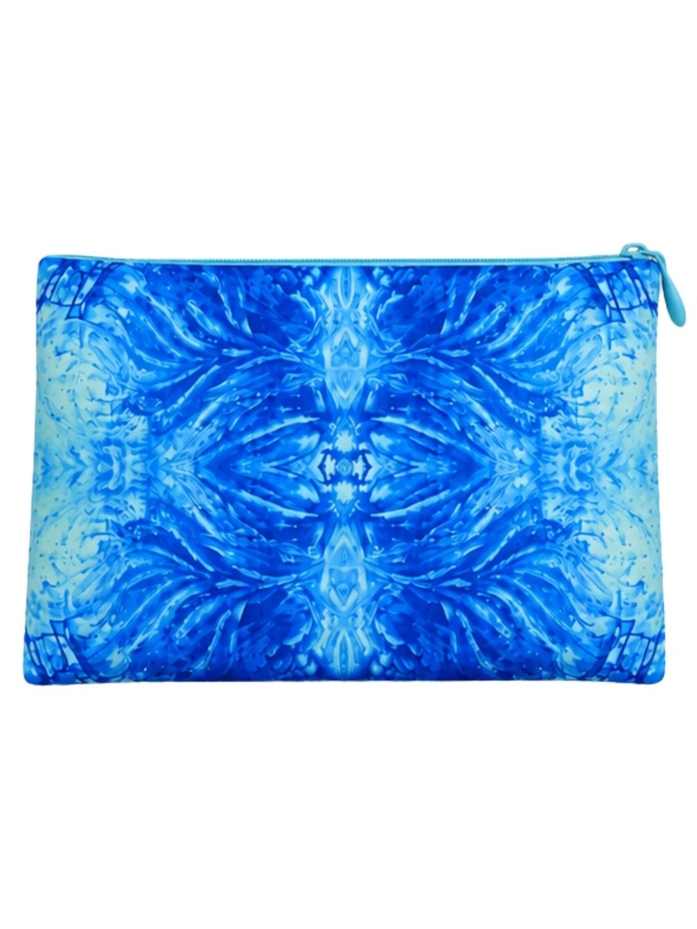 Csillag Zsuzsi Cosmetic bag 'Tree of life' in Blue: front