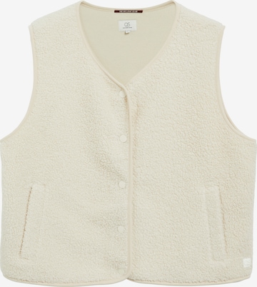 Gilet QS en beige : devant