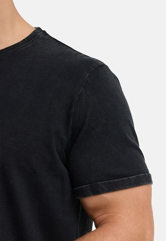 INDICODE JEANS Shirt 'INHerbst' in Zwart