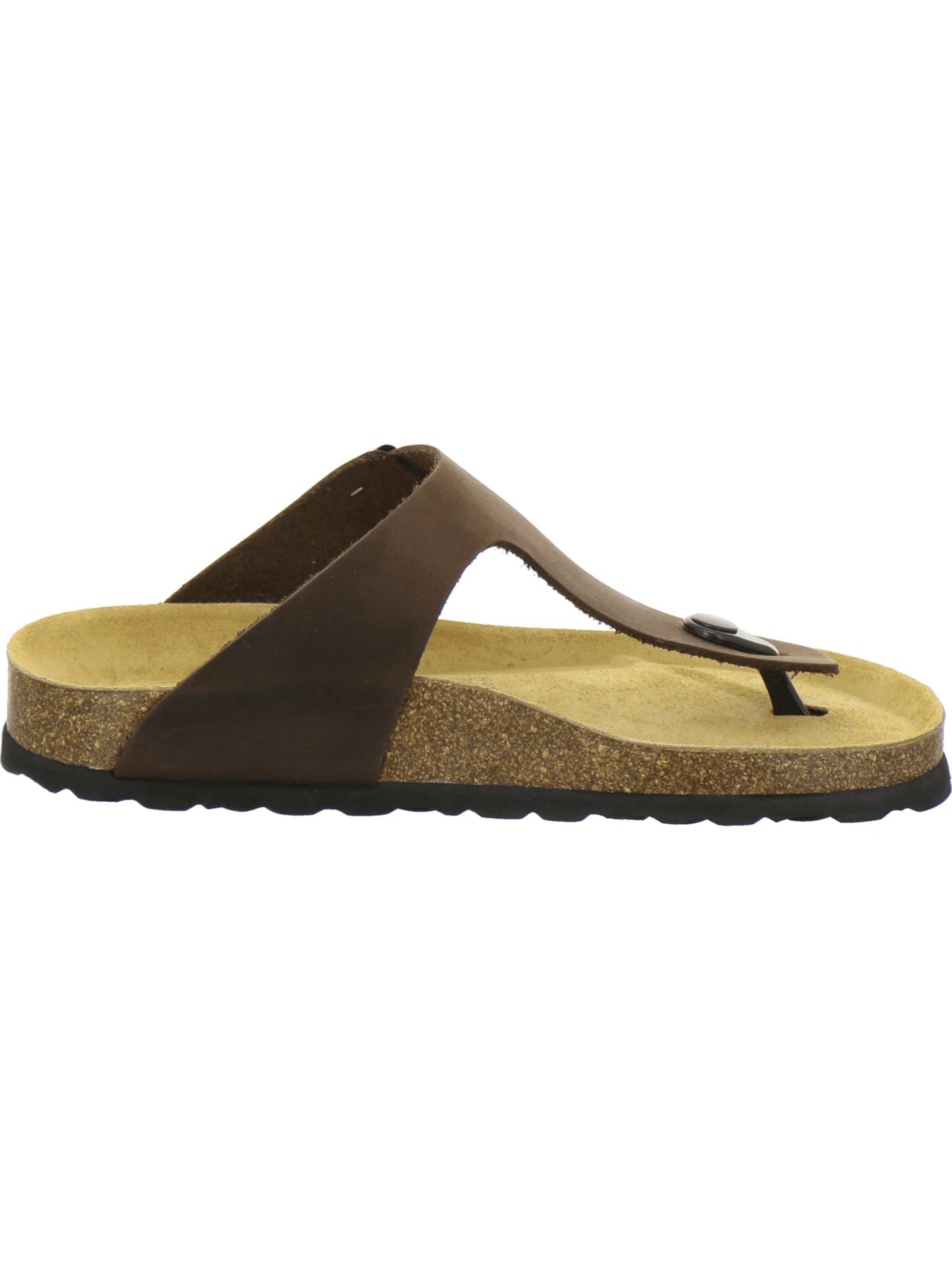 Sandalo 'Zehensteg Sandalen Damen mocca' di AFS-Schuhe in marrone