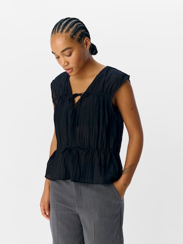 OBJECT Bluse 'OBJBrea' i sort: forside