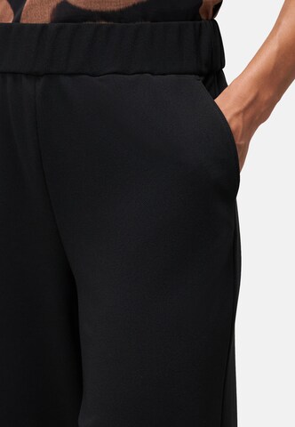 évasé Pantalon zero en noir