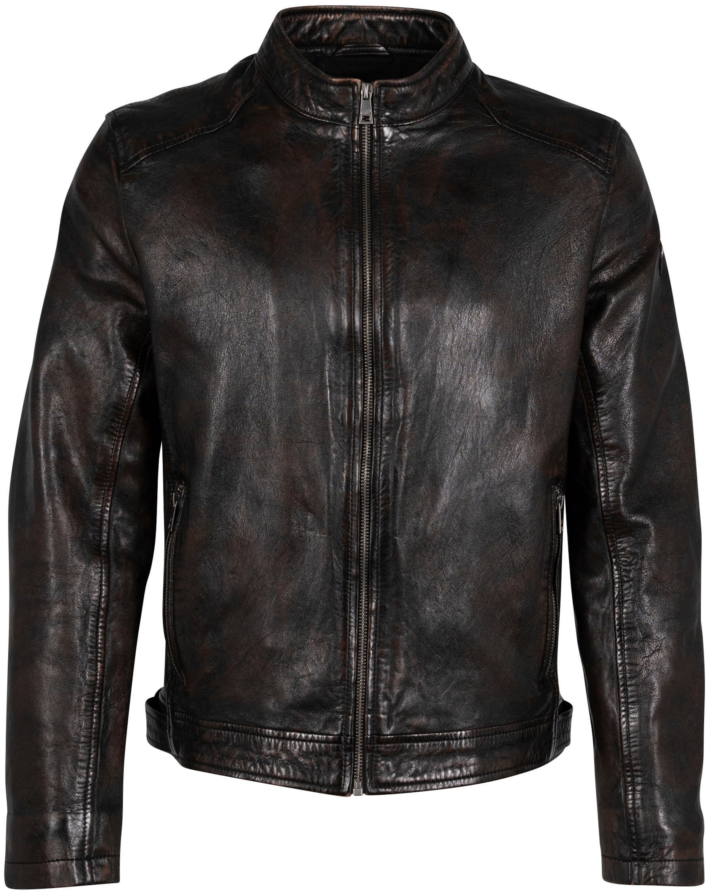 Veste mi-saison Gipsy by Mauritius en marron : devant