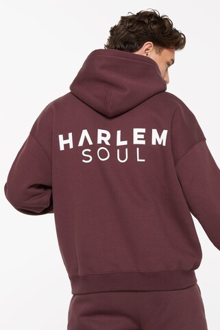 Harlem Soul Sweatshirt 'ELY-AS' in Rot: Vorderseite