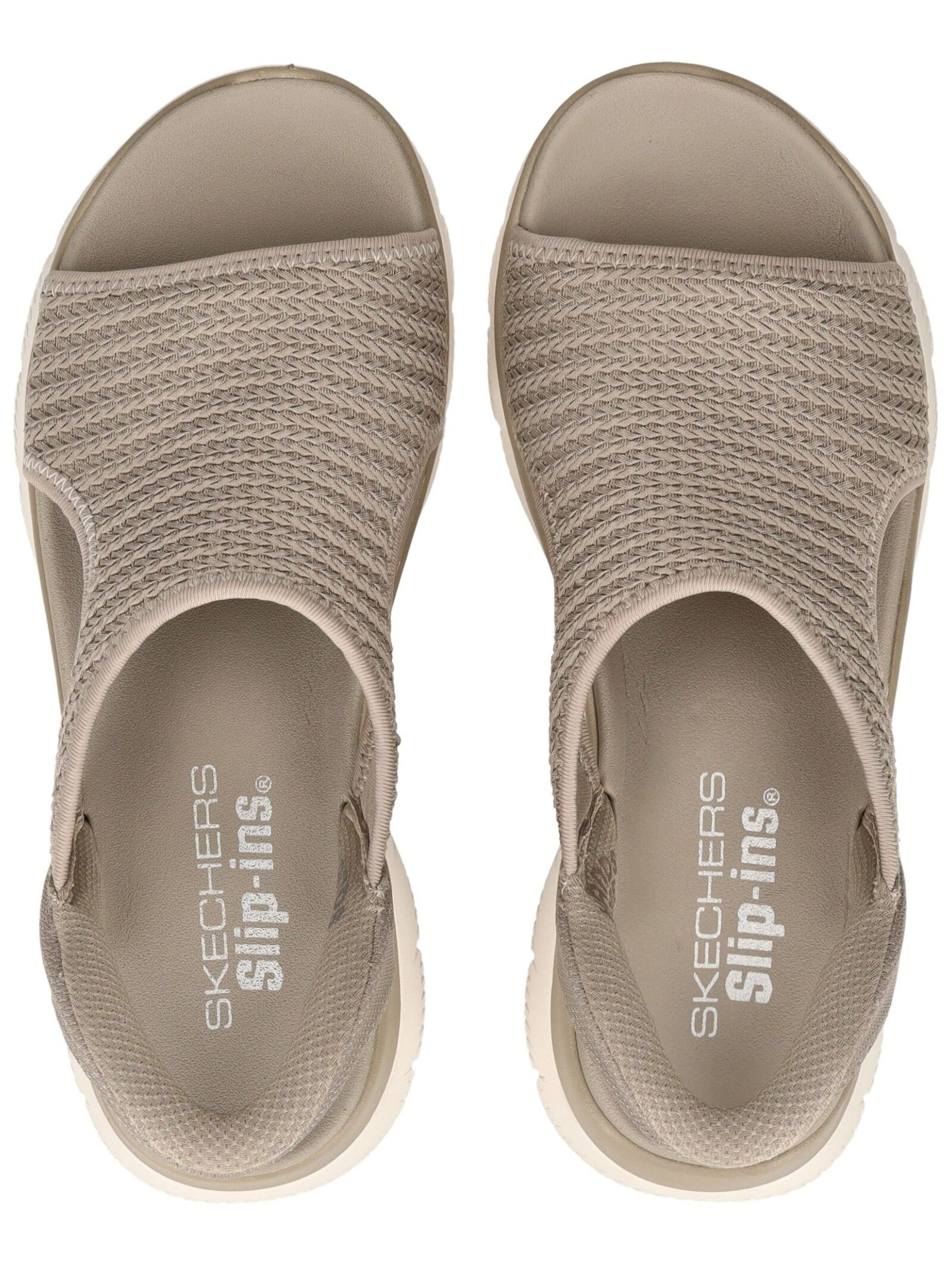 SKECHERS Sandalen met riem in Grijs