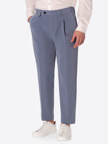 Distretto12 Regular Hose 'AREZZO' in Blau: Vorderseite