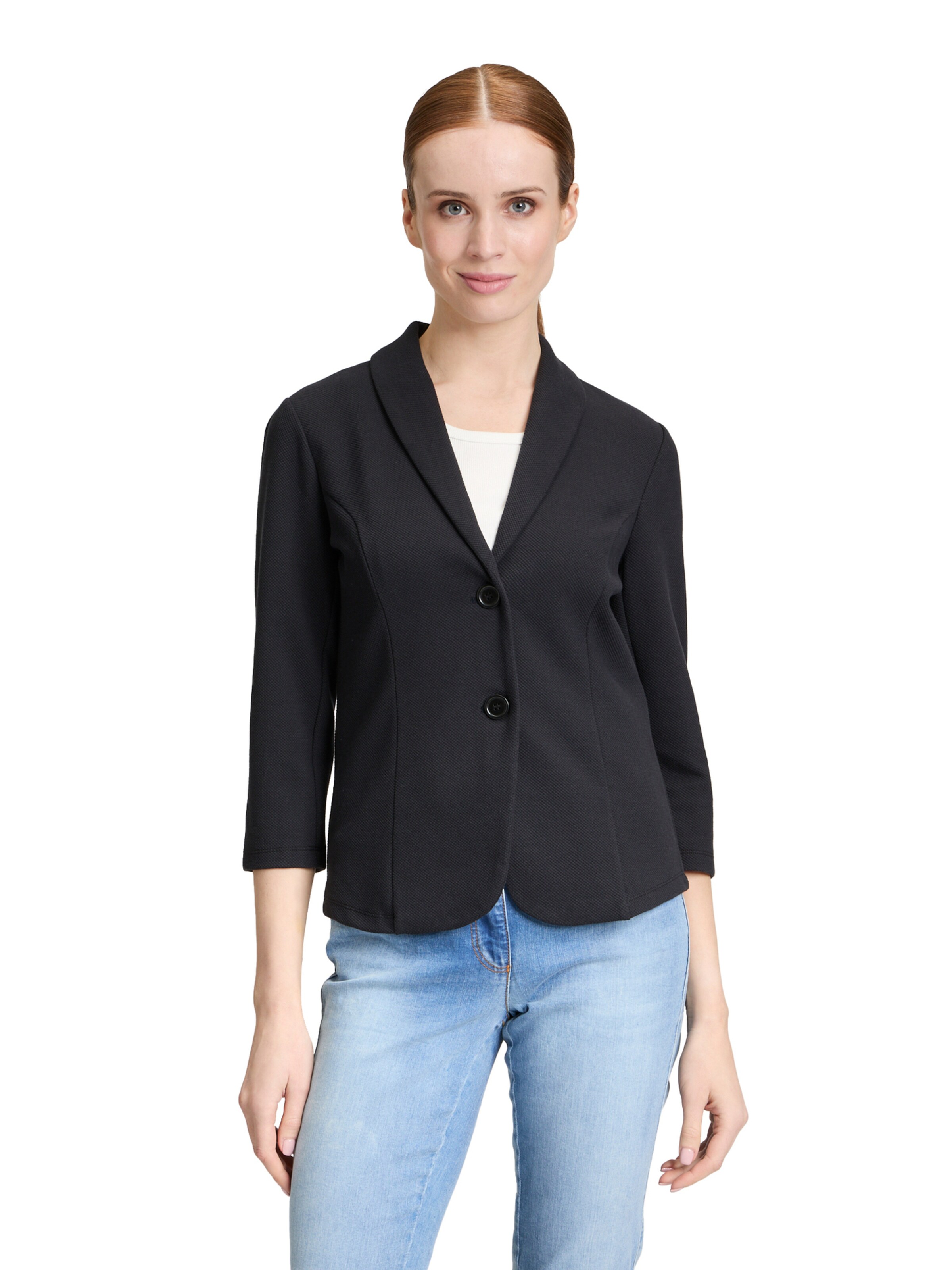 Blazer Betty Barclay en noir : devant
