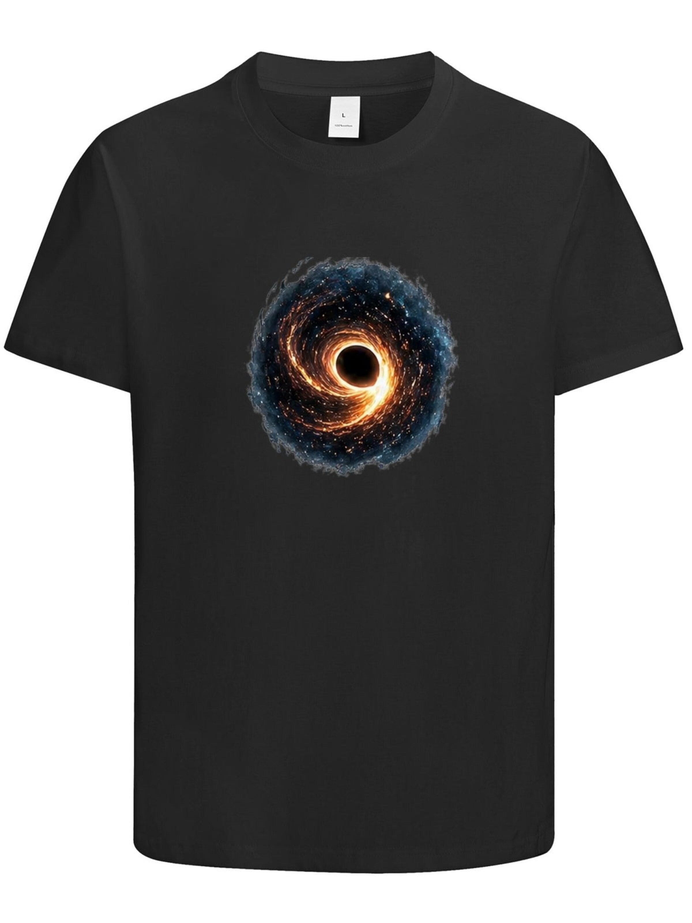HUSKSWARE Shirt 'Grafik'‌‌‌‌‌‌‌‌‌ in Schwarz: Vorderseite