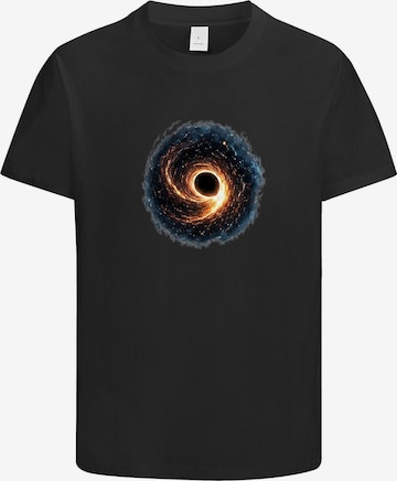 HUSKSWARE Shirt 'Grafik' in Schwarz: Vorderseite