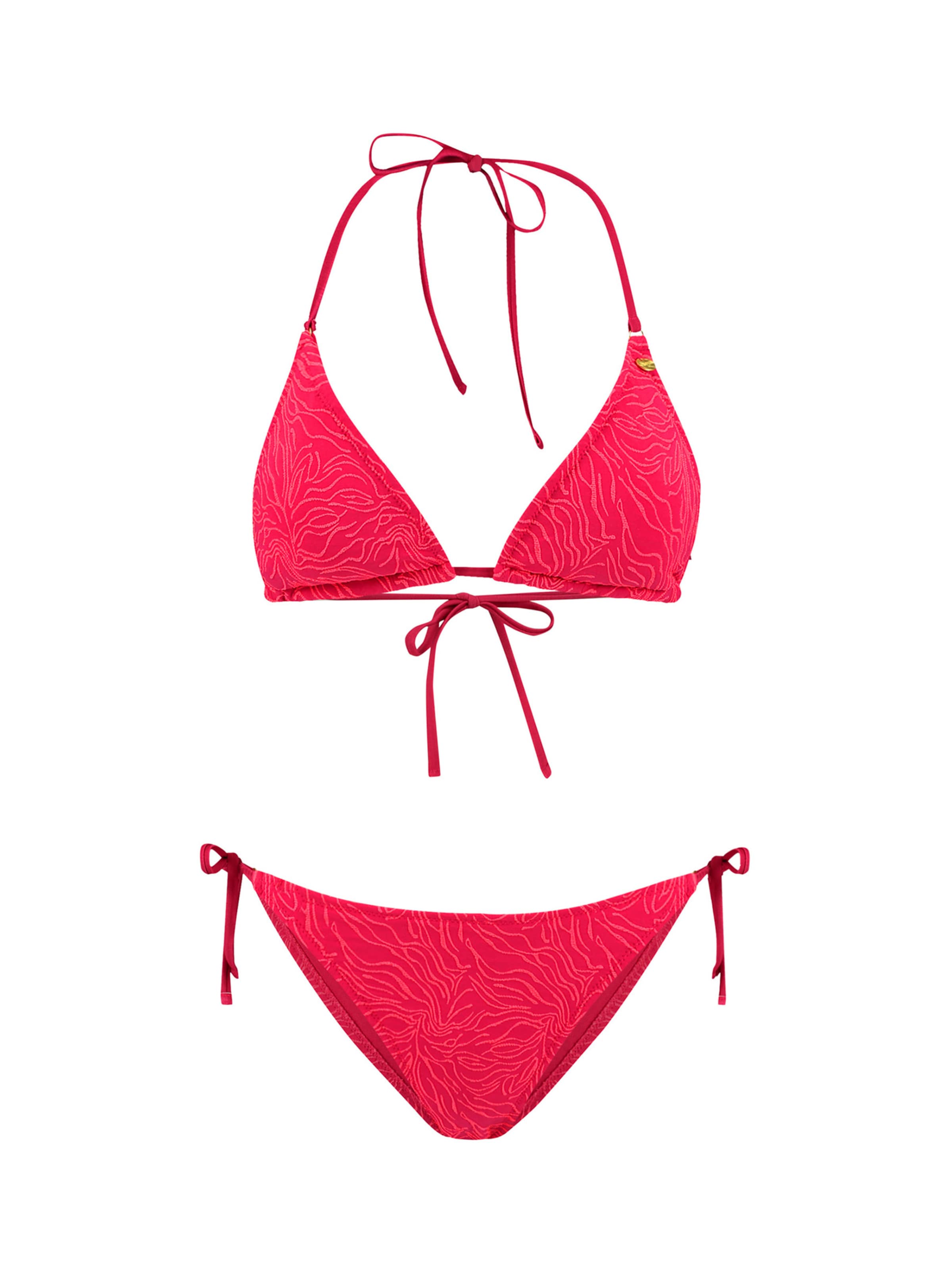 Triangolo Bikini 'Liz' di Shiwi in rosso: frontale