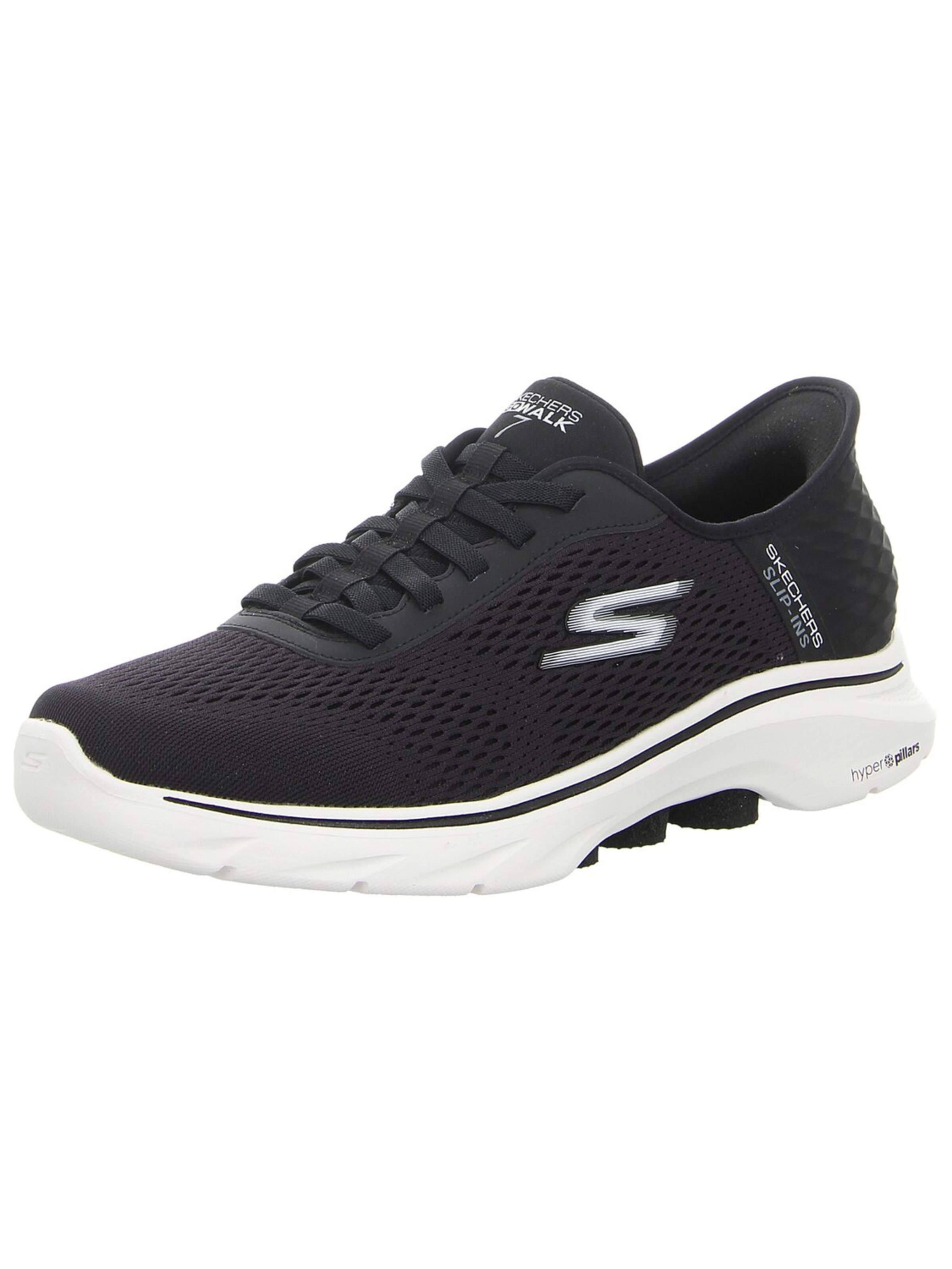 SKECHERS Sportlicher Schnürschuh‌‌‌‌‌‌ in Schwarz: Vorderseite