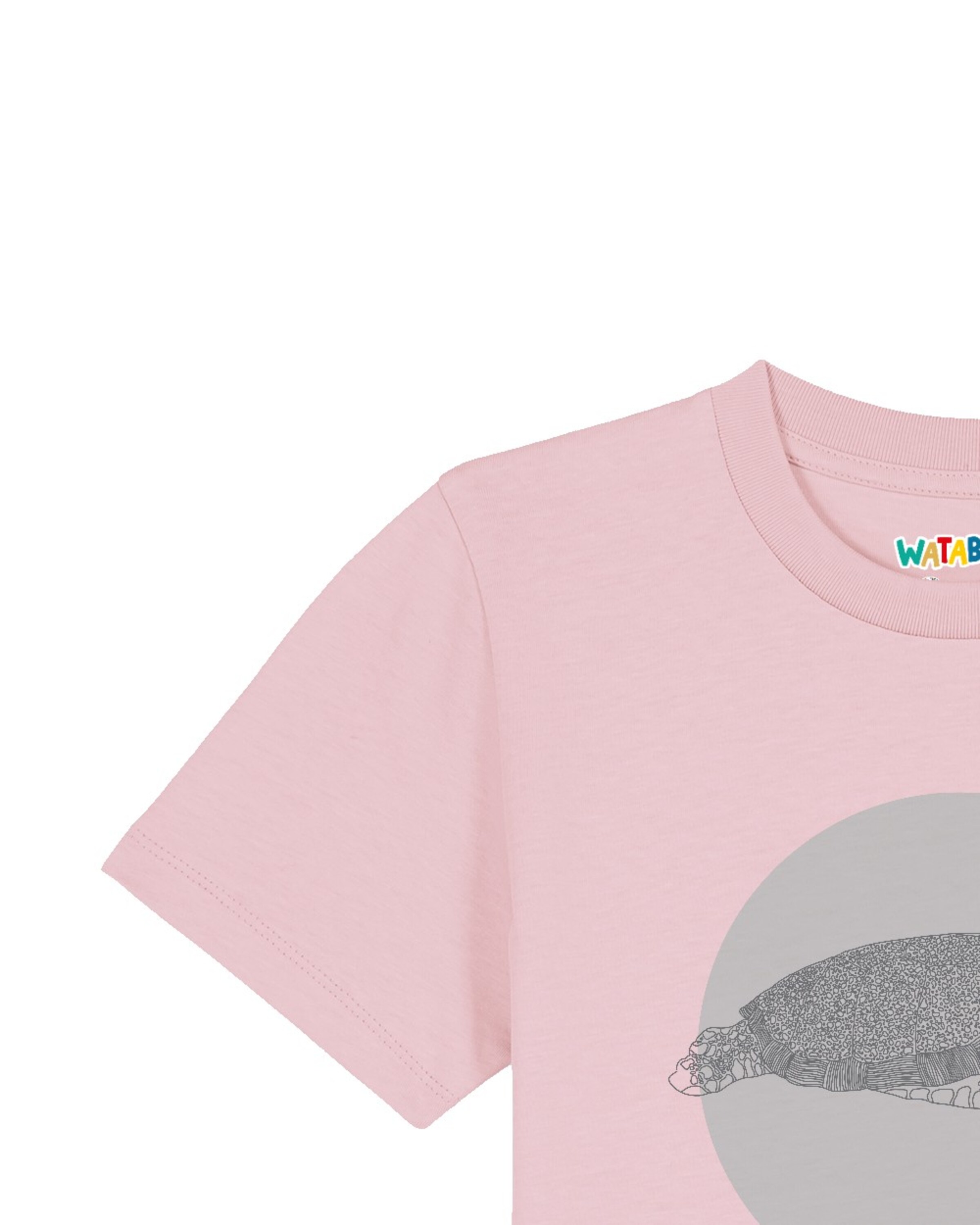 T-Shirt 'Meeresschildkröte' watabout.kids en rose