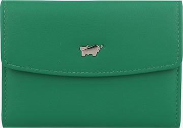 Braun Büffel Portemonnee 'Joy' in Groen: voorkant