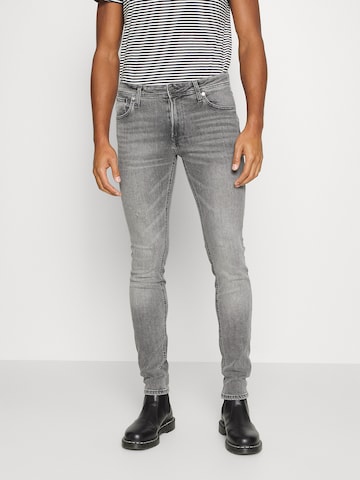 Coupe slim Jean 'JJILIAM JJORIGINAL' JACK & JONES en gris : devant
