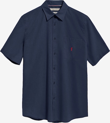 Polo Club Regular Fit Hemd ' ' in Blau: Vorderseite