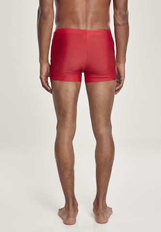 Urban Classics Badehose in Rot