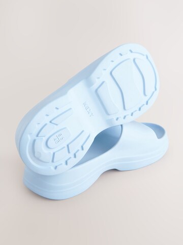 Next Pantofle 'Chunky Beach' – modrá