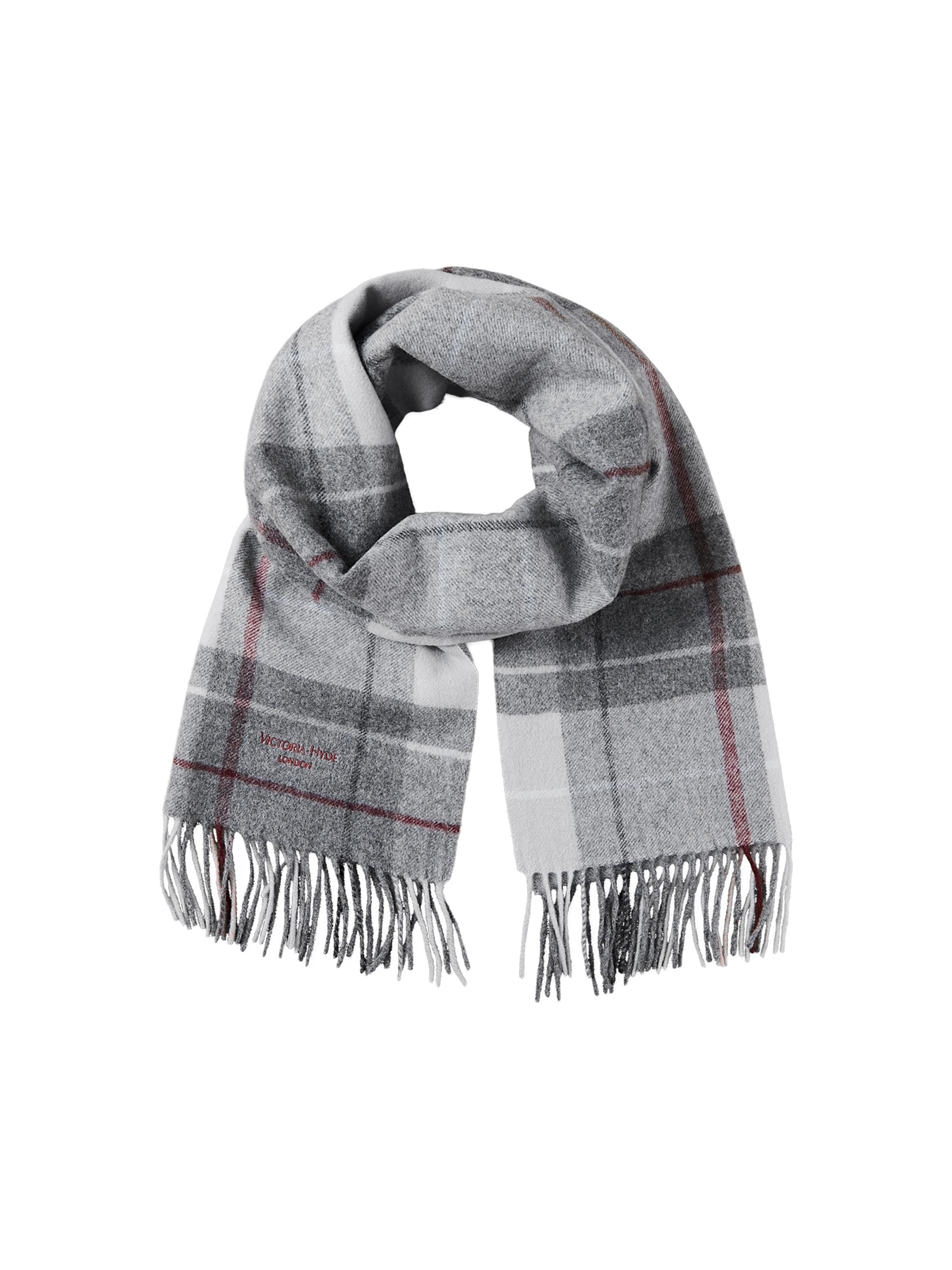 Sciarpa ' Sylvia ' di Victoria Hyde in grigio: frontale