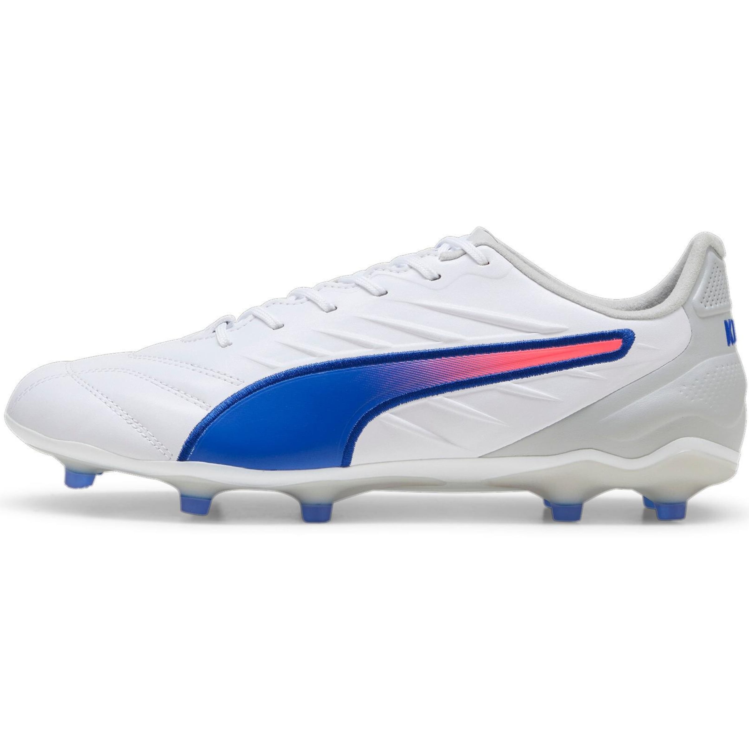PUMA Soccer shoe 'King Pro' in White: front