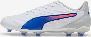 PUMA Soccer shoe 'King Pro' in White: front