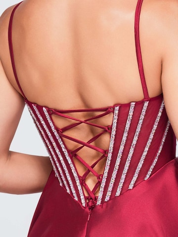 Ombre Abendkleid‌ in Rot