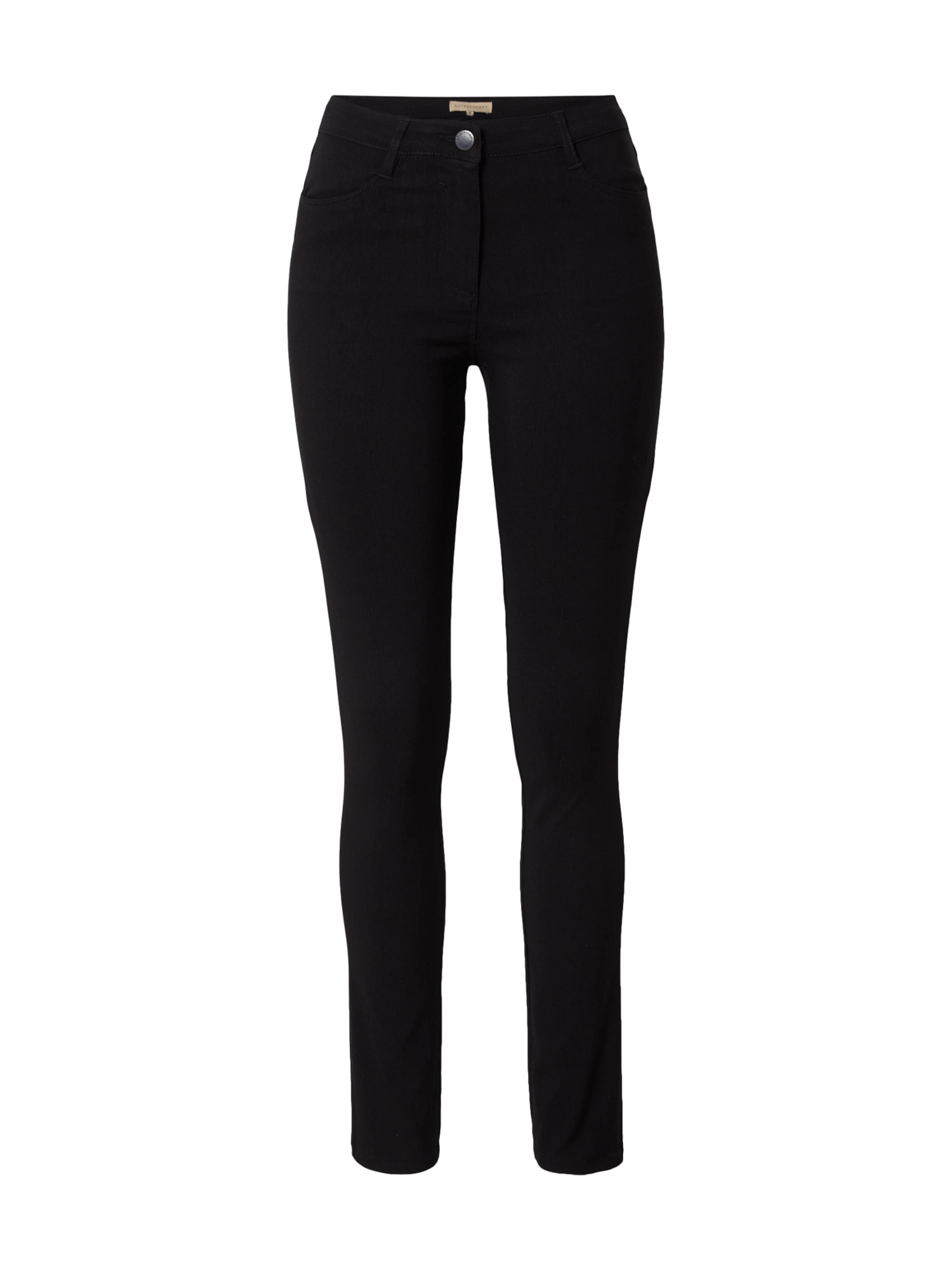 Soyaconcept Slimfit Broek 'Lilly 1B' in Zwart: voorkant